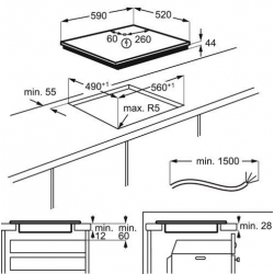 Płyta indukcyjna Electrolux SLIM-FIT EIV63440BS